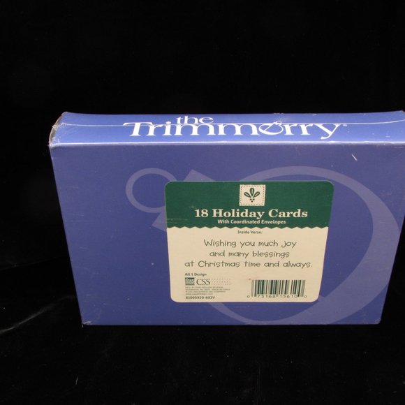 Angel Snowman 18 Christmas Cards With Sentiment - Picture 6 of 8